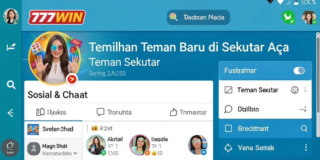 Tampilan antarmuka 777WIN yang sederhana dan menarik.