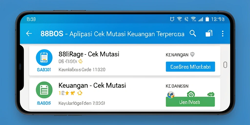Tampilan antarmuka 88BOS yang sederhana dan mudah digunakan.