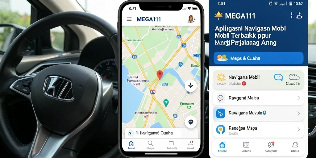 Antarmuka MEGA111 yang intuitif dan mudah digunakan.